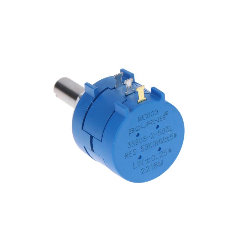 3590S-2 Multiturn Wire Wound Potentiometer For Electronic Circuit Diy Project 1K 2K 5K 10K 20K 50K 100K 100R 200R 500R