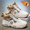 Winter Men's Shoes Velvet High-top Shoes Men's Trend Versatile Thickened Warm Cotton Shoes Platform Sports Men