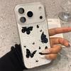 Чехол для iPhone с бабочкой для Apple 12/13/16Plus/17ProMax - Европейский и американский стиль, Противоударный