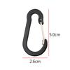 5 PCS Carabiner Clips Mini Aluminum Alloy Keychain Carabiner Clip D Rings for Outdoor Camping Hiking Fishing Backpacking