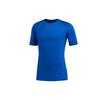 Sport Training Crew Neck Short Sleeve T-Shirt Men Tops Dodger-Blue EB9383