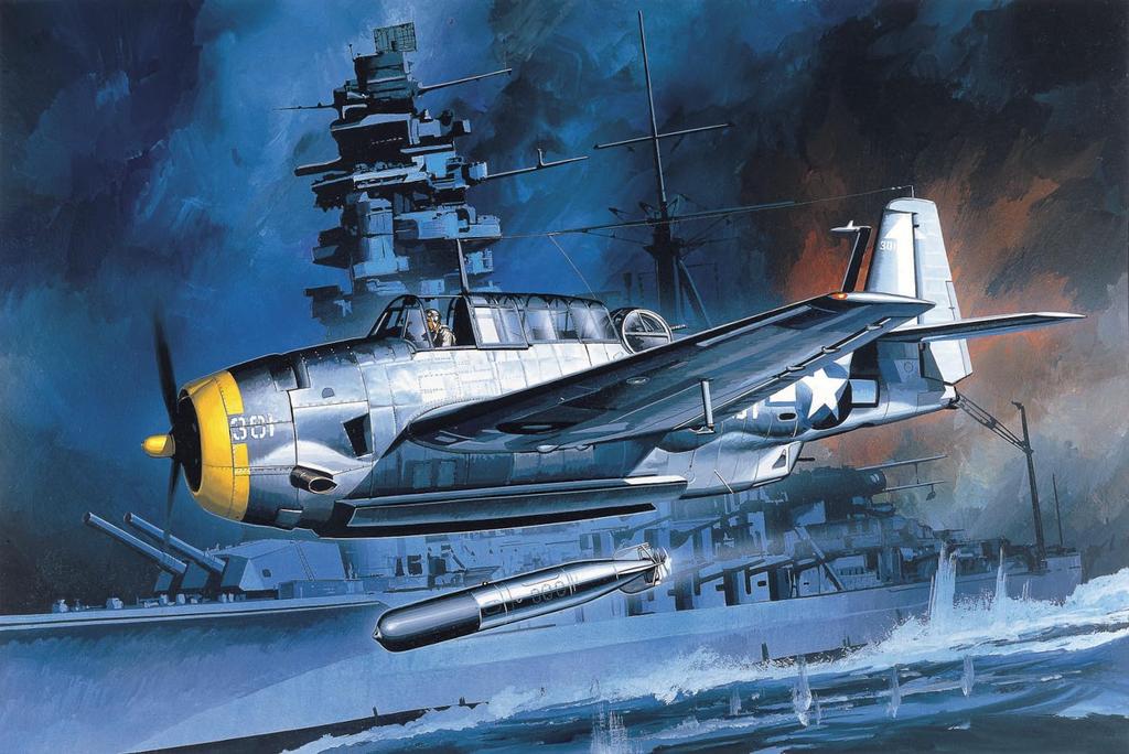 Doyusha 1/72 scale US Navy Torpedo Attack Aircraft TBF-1 "Avenger" Plastic Model