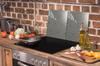 Glass protective plate for the stove 2x45x52 Pattern