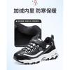 (GS) Детские кроссовки Skechers D'Lites 664062L-BKW