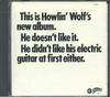 CD HOWLIN' WOLF - Howlin' Wolf Album UICY75960 UNIVERSAL 2013 Япония Блюз Б/У
