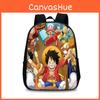 Piece Anime One Cartoon Design Boy Oxford Fabric Backpack  For Activities School
