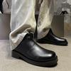 Мужские осенне-зимние кожаные туфли Дизайнерский роскошный стиль Офис или работа Уличная мода 38-46 Качественные короткие ботинки