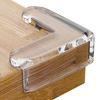 4Pcs Furniture Protective Covers Transparent Self-adhesive Baby Proofing Corner Protectors Guards for Home