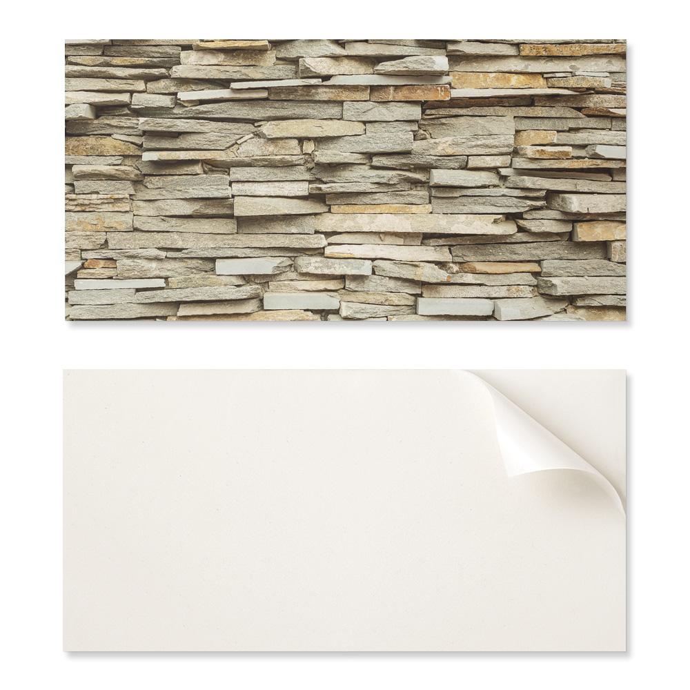 Paczka Kafelków Winylowych Ściennych Naturalny Kamienny Wzór 10X40X20 Cm