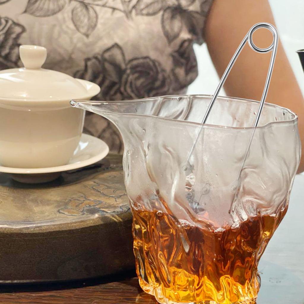 Ситечко для чая из нержавеющей стали с удобной ручкой, сферический фильтр-диффузор для кофе, трав и специй для простоты использования