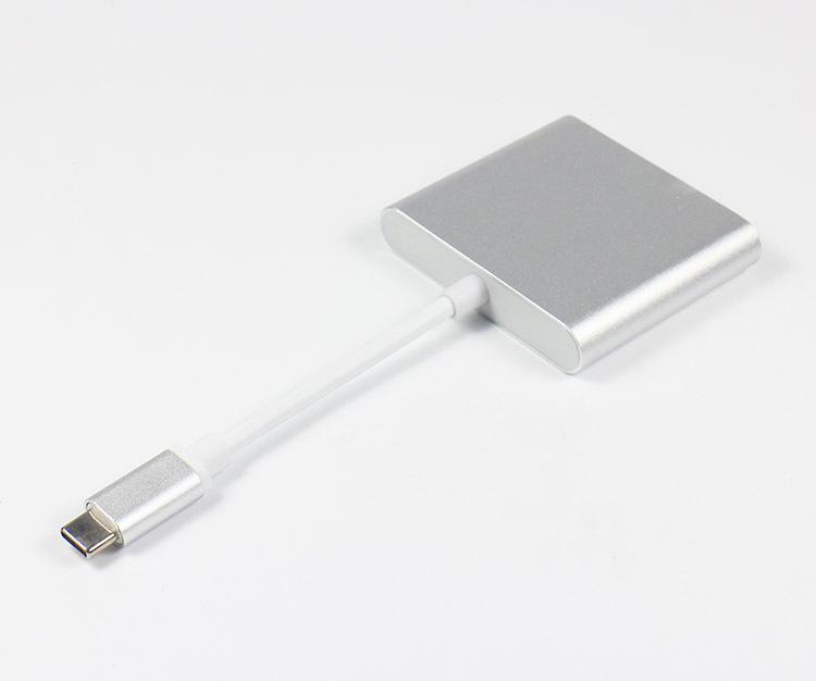 Конвертер USB-C в HDMI 4K для Switch - Адаптер три-в-одном