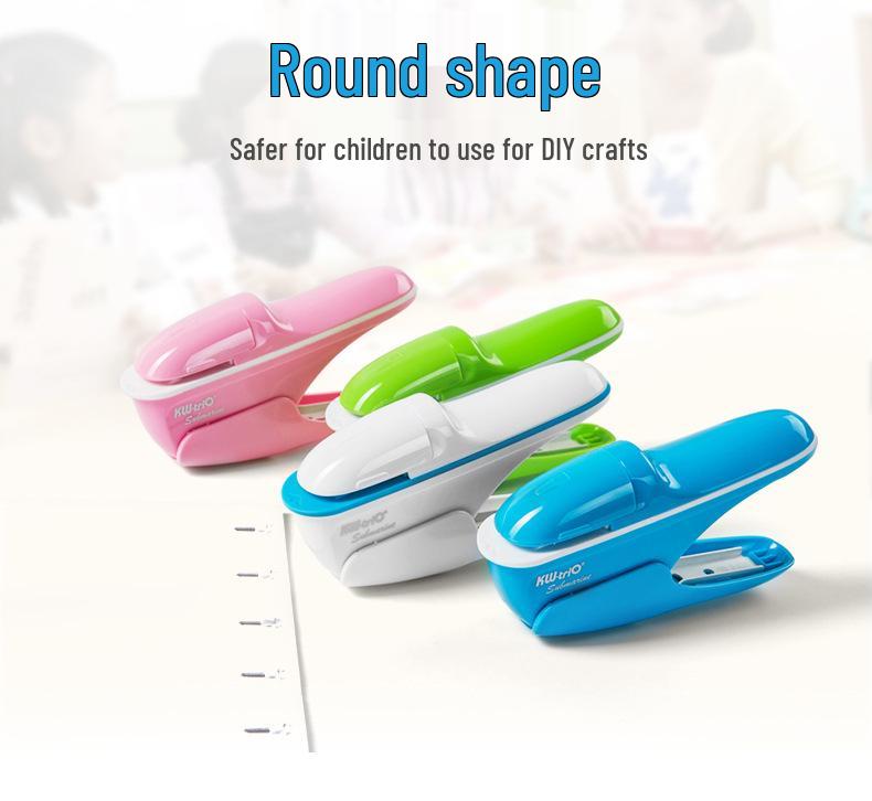Kedeyou 5299 Экономящий усилия степлер без скоб для офиса и детей, скрепляет до 8 страниц