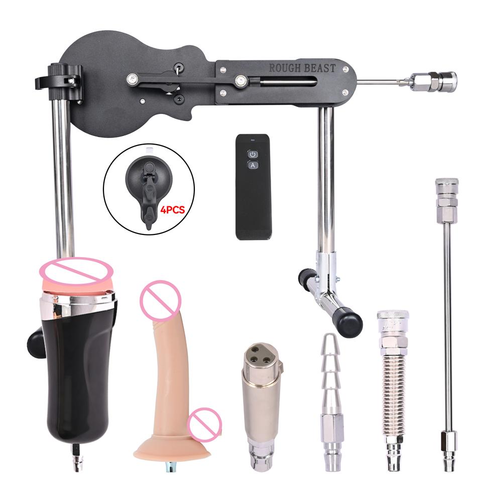 Секс-машина ROUGH BEAST 72 Вт, тихая машина для любви для женщин и мужчин, автоматическая машина для мастурбации