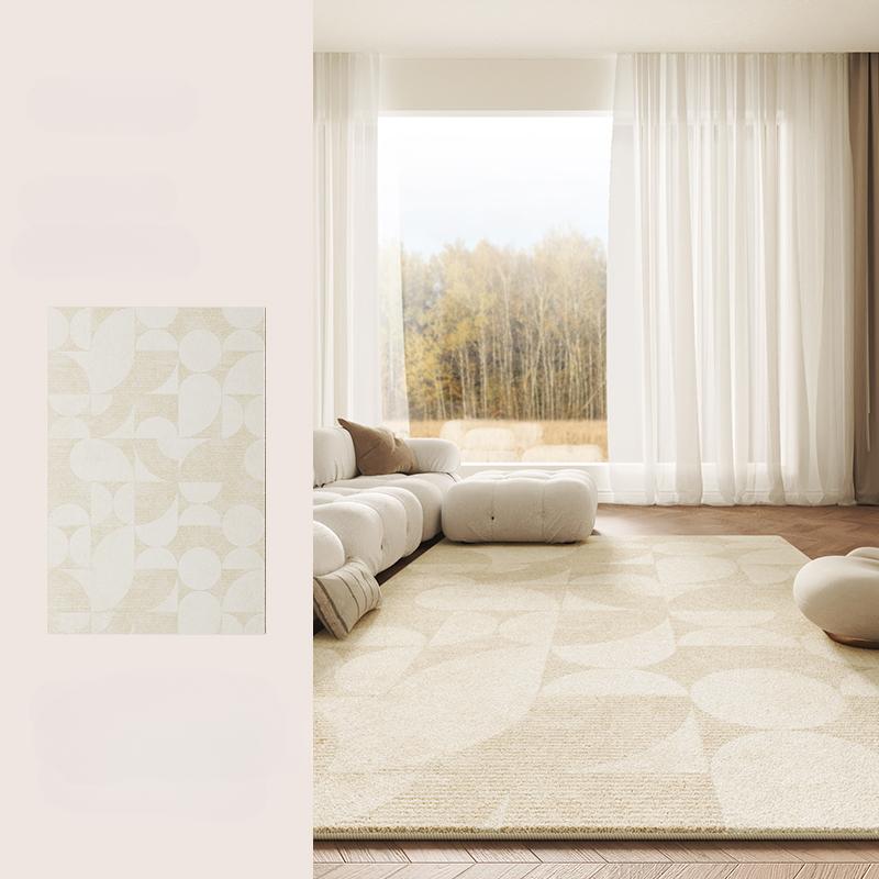 Cream Style Carpets for Living Room Thicken Washable Lounge Floor Mat Large Area Bedroom Decor Plush Carpet Home Fluffy Soft Rug