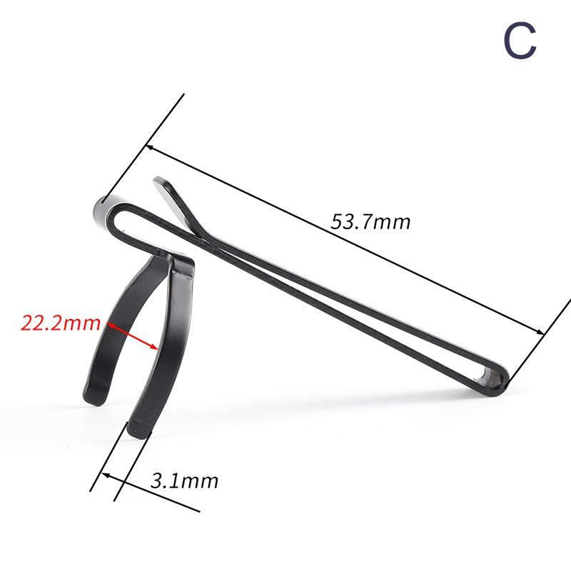 1 шт. металлический зажим для фонарика, железный зажим, зажим для фонарика, универсальный зажим для ручки