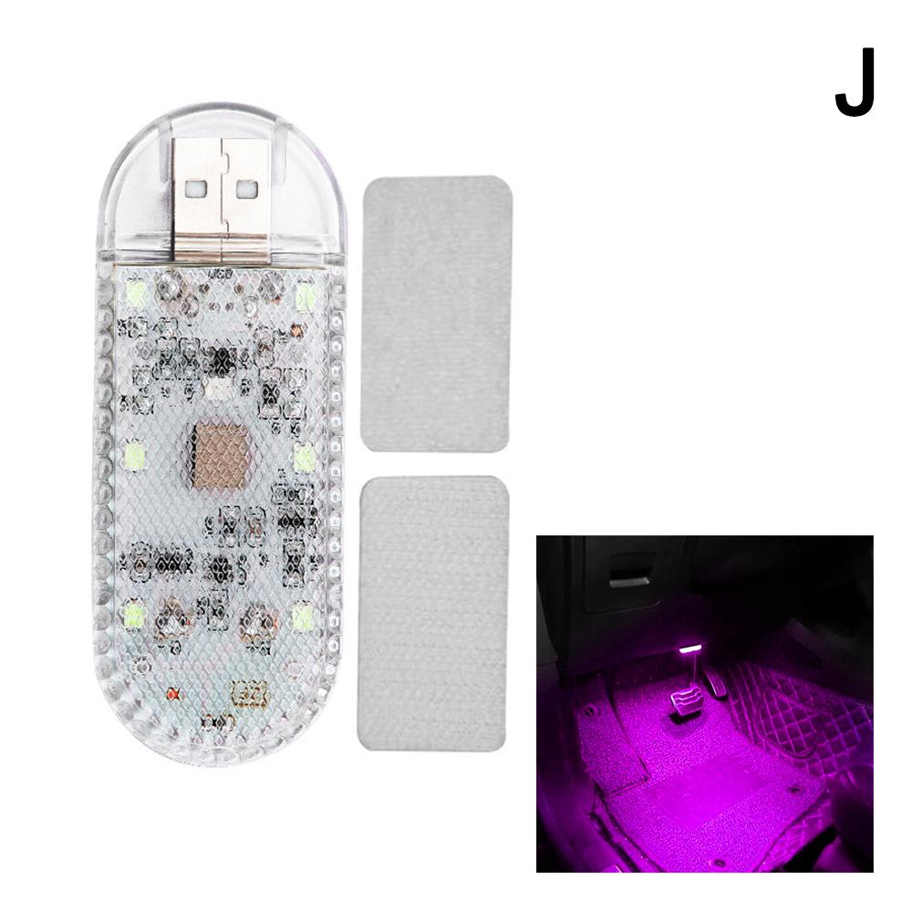 1pc Sensor USB LED Interior Light LED Lamp Car Ceiling Lamp Reading Light Car Decorations Roof Interior Lighting