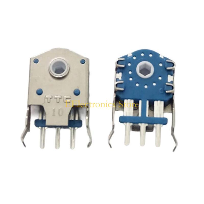 B03C 8мм 9мм 10мм 11мм Вращающиеся колесики-энкодеры для колеса прокрутки мыши PC, серебристые, для точного управления