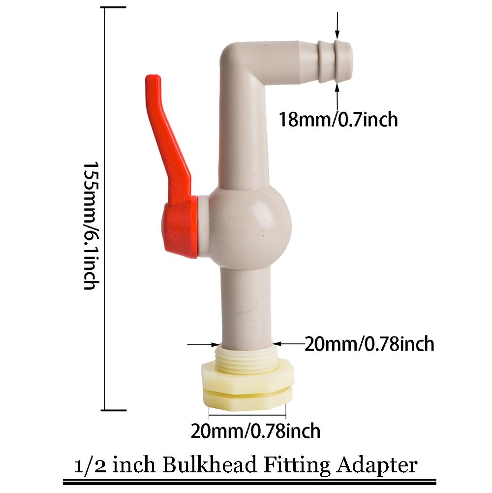 Адаптер крана IBC S60, быстроразъемный соединитель шлангового клапана для 1000-литрового тоннажного ведра, аксессуар из сплава