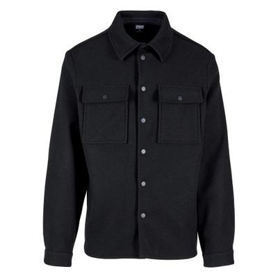 Мужская однотонная рубашка оверсайз Urban Classics