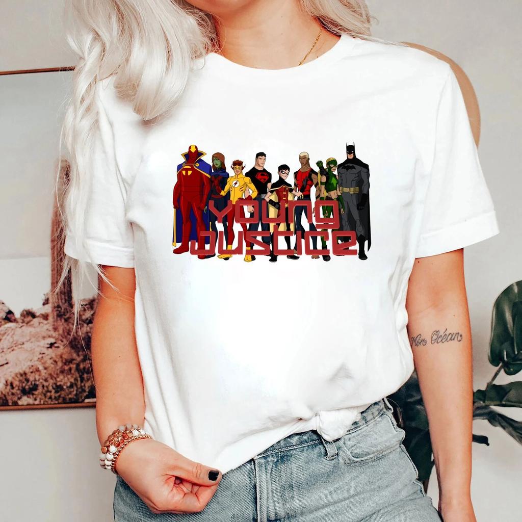 Personalised T-shirt, Custome design gift for man women tee , Young justice