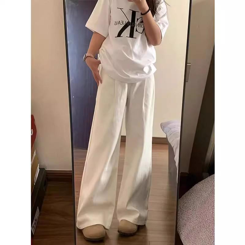 Джинсы Off-White в стиле ретро с широкими штанинами для женщин - Осень 2025