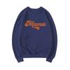 Mama Sweatshirt Retro Mom Hoodie Mama Crewneck Pullover Women Long Sleeve Sweatshirts Mothers Day Gift New Mom Gifts Casual Tops