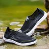 Men's Net Shoes Summer Sandals Old Beijing Cloth Shoes Men's Black Gray Dad Shoes Men's Net Shoes One Pedal
