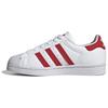 Superstar J White Vivid Red Kids Sneakers Cloud-White GY9326