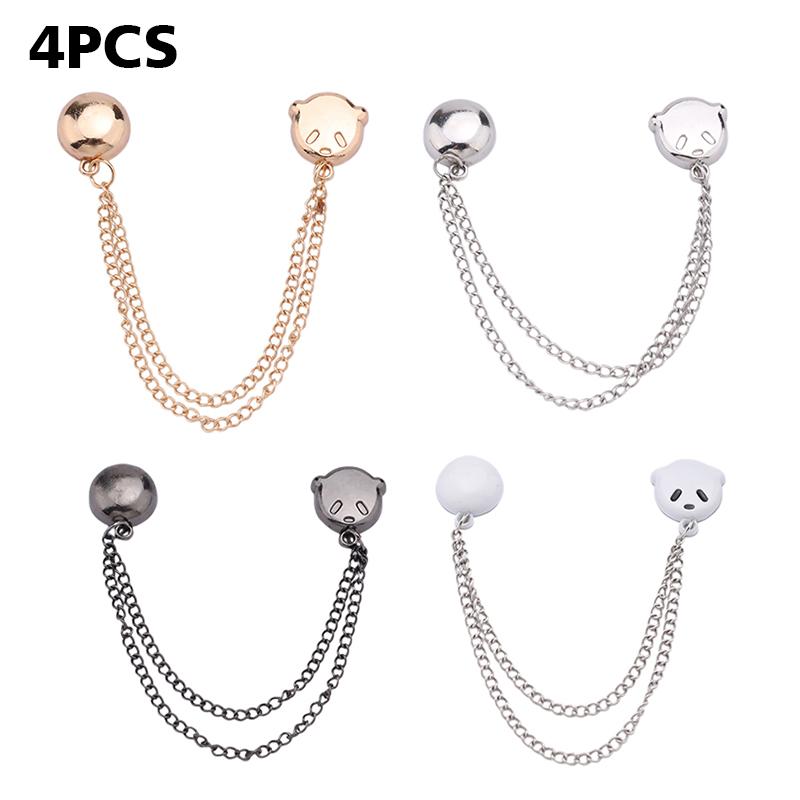 1шт магнитная пряжка цепи брюки нога фиксатор зажим фиксированная магнитная пряжка аксессуары для одежды