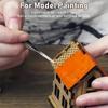 3-6 Pcs Detail Paint Brushes Set 6mm Fine Tip Brush Acrylic Watercolor Painting Professional Artist For Miniatures Face Supplies