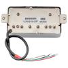 Artec LPA210 Alnico 5 Крышка Звукосниматель Humbucker Бридж PU для Электрогитары Les Paul Хромированный,
