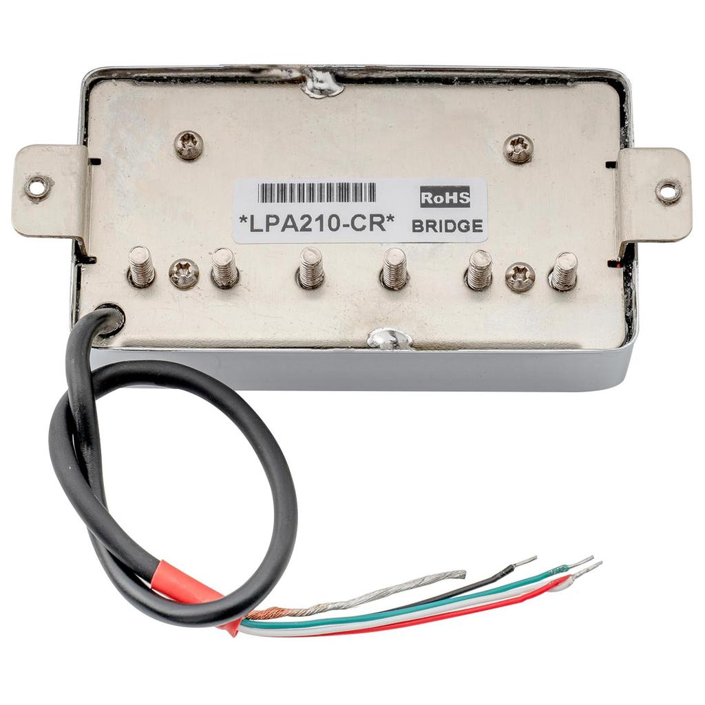 Artec LPA210 Alnico 5 Крышка Звукосниматель Humbucker Бридж PU для Электрогитары Les Paul Хромированный,