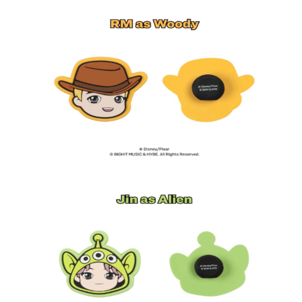 Набор частей костюма персонажа BTS – Коллекция мини-частей лица (7шт)