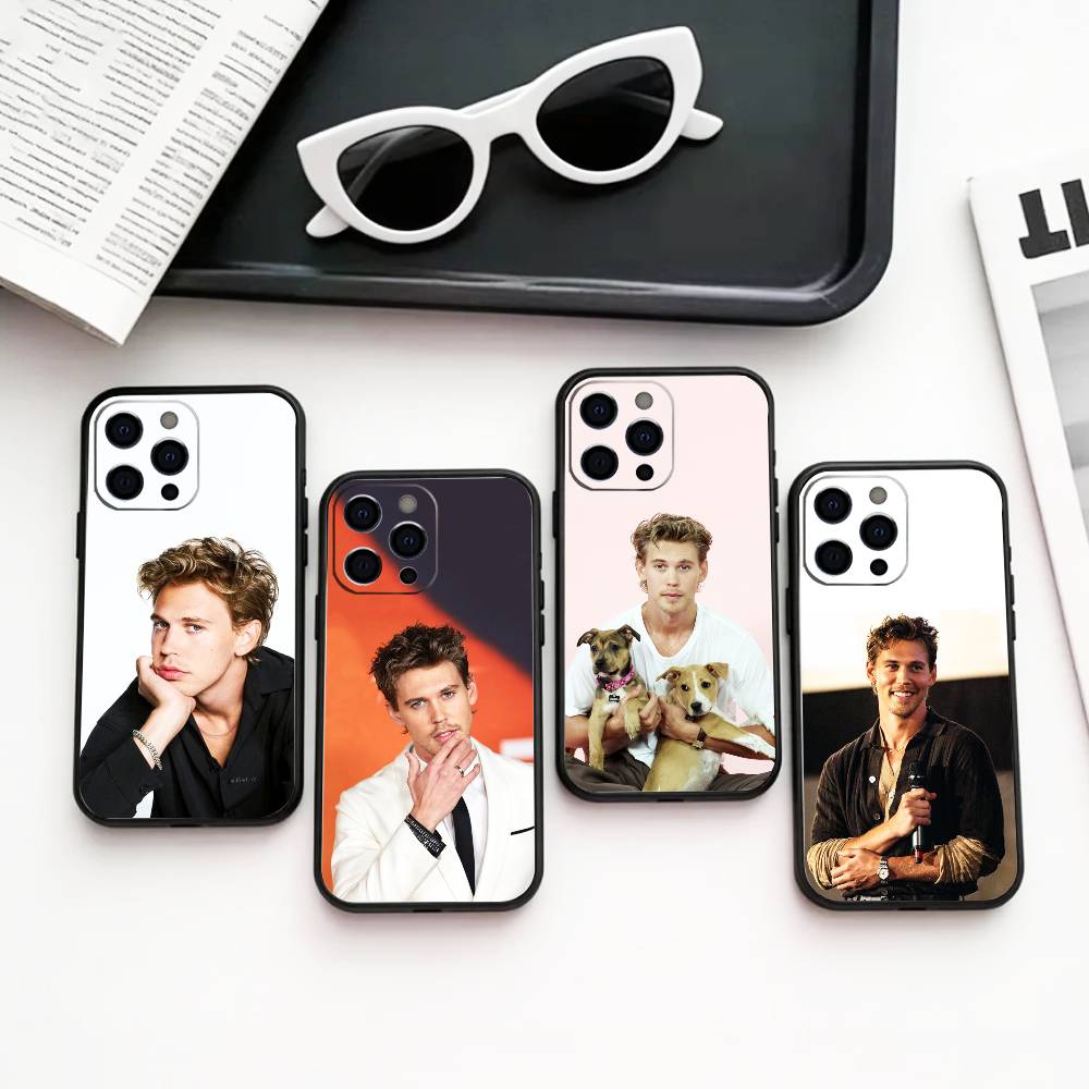 ACTOR Austin B-Butler Phone Case Silicone Soft For IPhone 17 16 15 14 13 12 11 X XR Plus Pro Max Plus