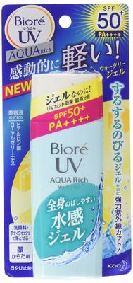 Biore Smooth UV Aqua Rich Watery Gel 90мл SPF50+/PA++++ [продукт]