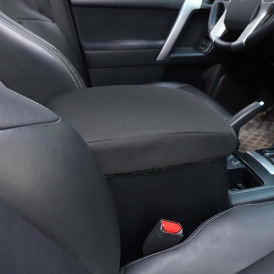 Center Console Cover Armrest Pad Cloth Cushion For Toyota Land Cruiser 2010-