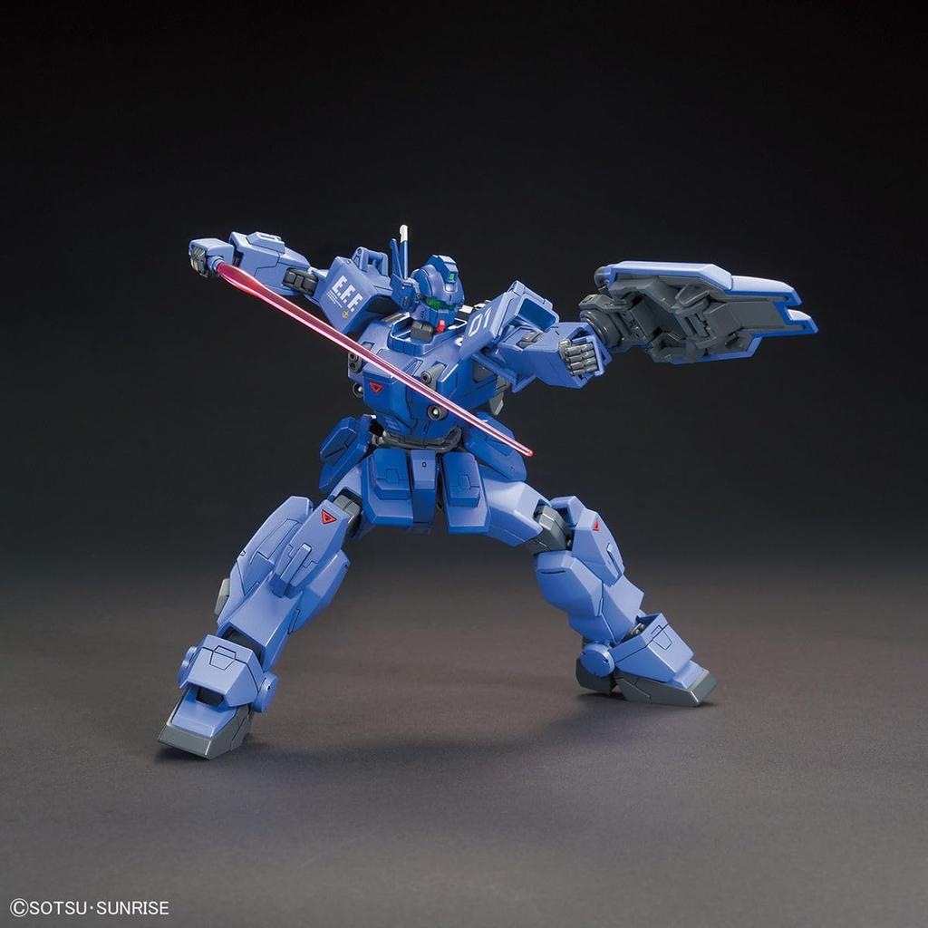 Пластиковая модель HGUC Mobile Suit Gundam Gaiden Sengen no Blue Destiny Unit 01 в масштабе "EXAM" 1/144 с цветовой кодировкой