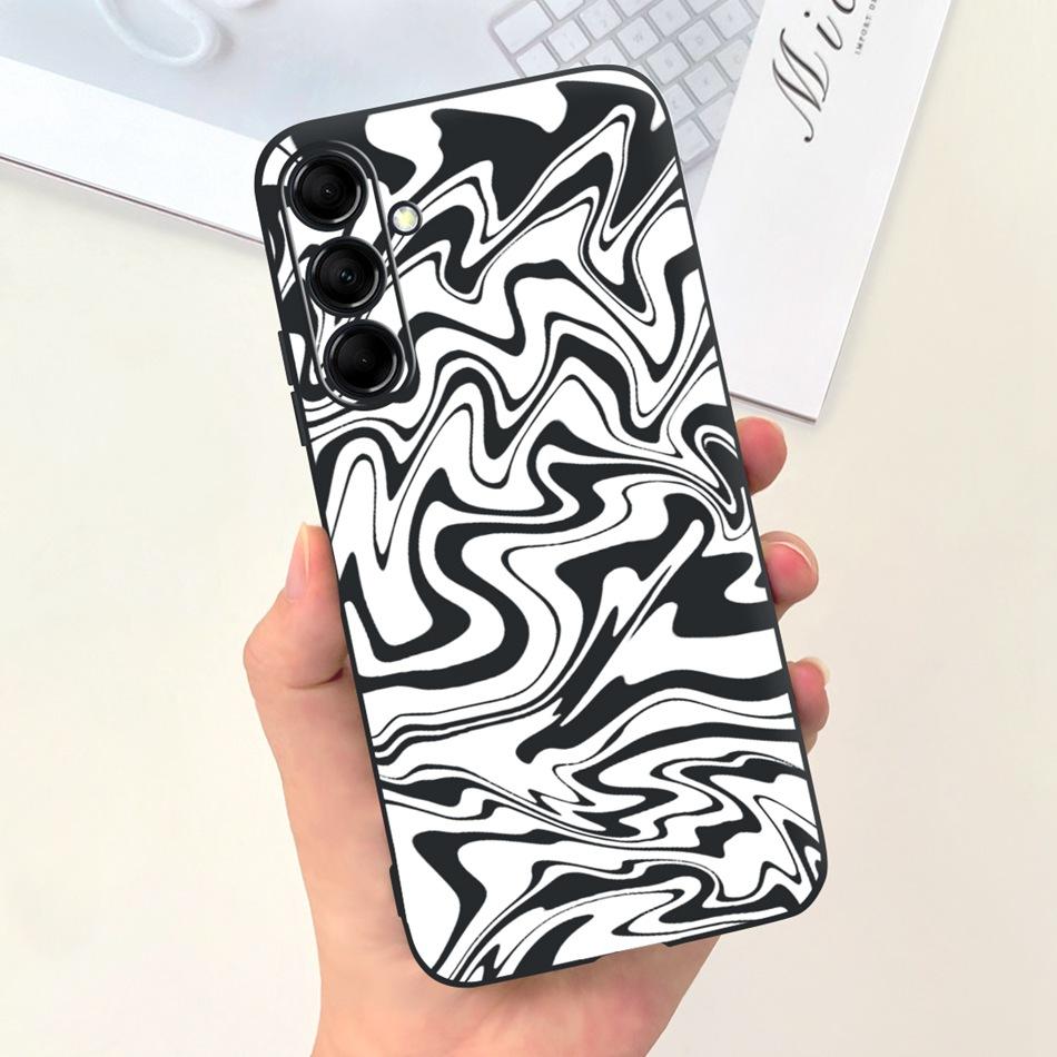 Чехол для телефона Samsung Galaxy A25 5G Samsung A25 2023 SM-A25B Модный дизайн с луной Мягкая силиконовая задняя крышка