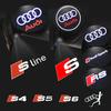 Для A GBLed Логотип на дверь автомобиля Световой приветственный свет Для Audi A4 B5 B6 B7 B8 B9 A1 A3 8V 8P 8L A6 C5 C6 C7 A5 A7 A8 Q3 Q5 Q7 TT S3 S6 Sline Quattro