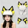 Detachable Cat Ears Helmet Accessories Multi Color Furry Cat Ears Ornament  Y2K Punk Decoration