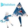 Получите Косплей-костюм Гавр Гура из Hololive Куртка-акула Наряд с хвостом рыбы Ролевая игра