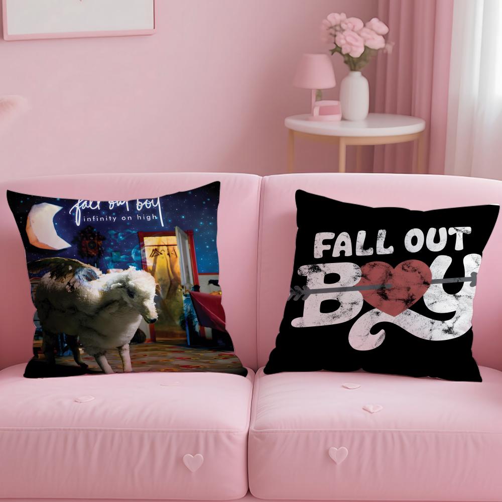 F-Fall Out Boy Наволочка Удобная Двусторонняя Наволочка Идеально для Автомобиля Дивана Спальни и Других Мест