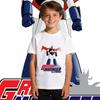 Mazinger Z Anime Print Boys Girls Cotton T Shirt Casual Tee Kids Summer Top Soft Breathable Daily Wear