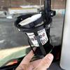 Adjustable Clip Gyro Cup Holder No Spill Hanging Cup  Holder Clamp 3D Motorcycle Drink Holder  Car