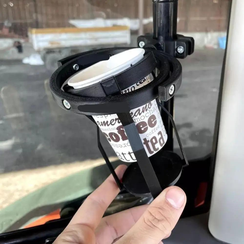 Adjustable Clip Gyro Cup Holder No Spill Hanging Cup  Holder Clamp 3D Motorcycle Drink Holder  Car