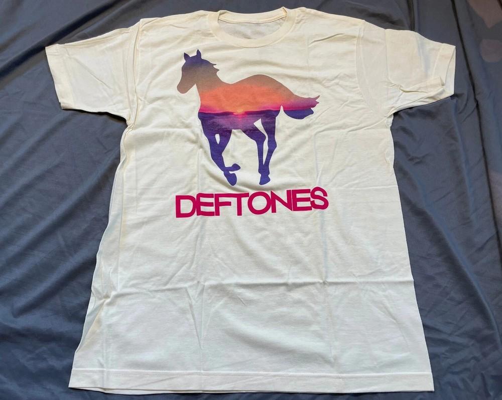Deftones White Pony Радужная футболка LG Nu-Metal Альтернатива Размер S-5XL Репринт Унисекс футболка