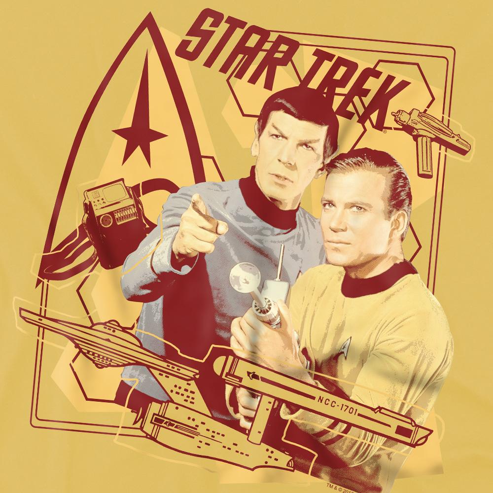 Star Trek Mens Shoot That Thing T-Shirt