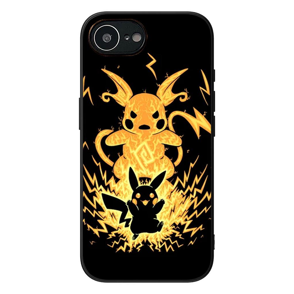 P-Pokemons GO P-Pikachus Mewtwo Phone Cover for Apple iPhone 12 13 Mini XS 11 Pro Max 7 8 Plus + XR 8+ X SE 2020 SE3 Case