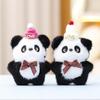 Plush Panda Toy Keychain With Soft Short Plush For Girls Gift Collection