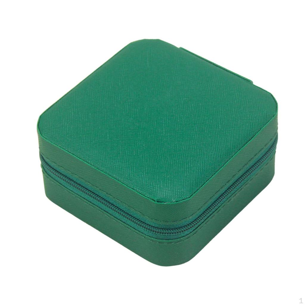 Jewelry Box Organizer Mini Showcase Storage Case for Rings